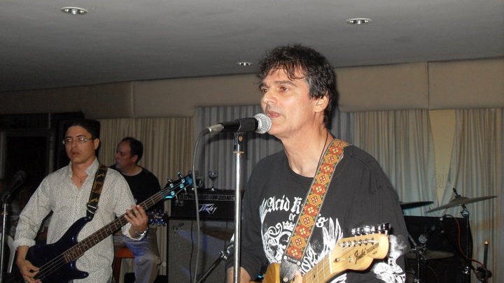 Boris Fadul grabando