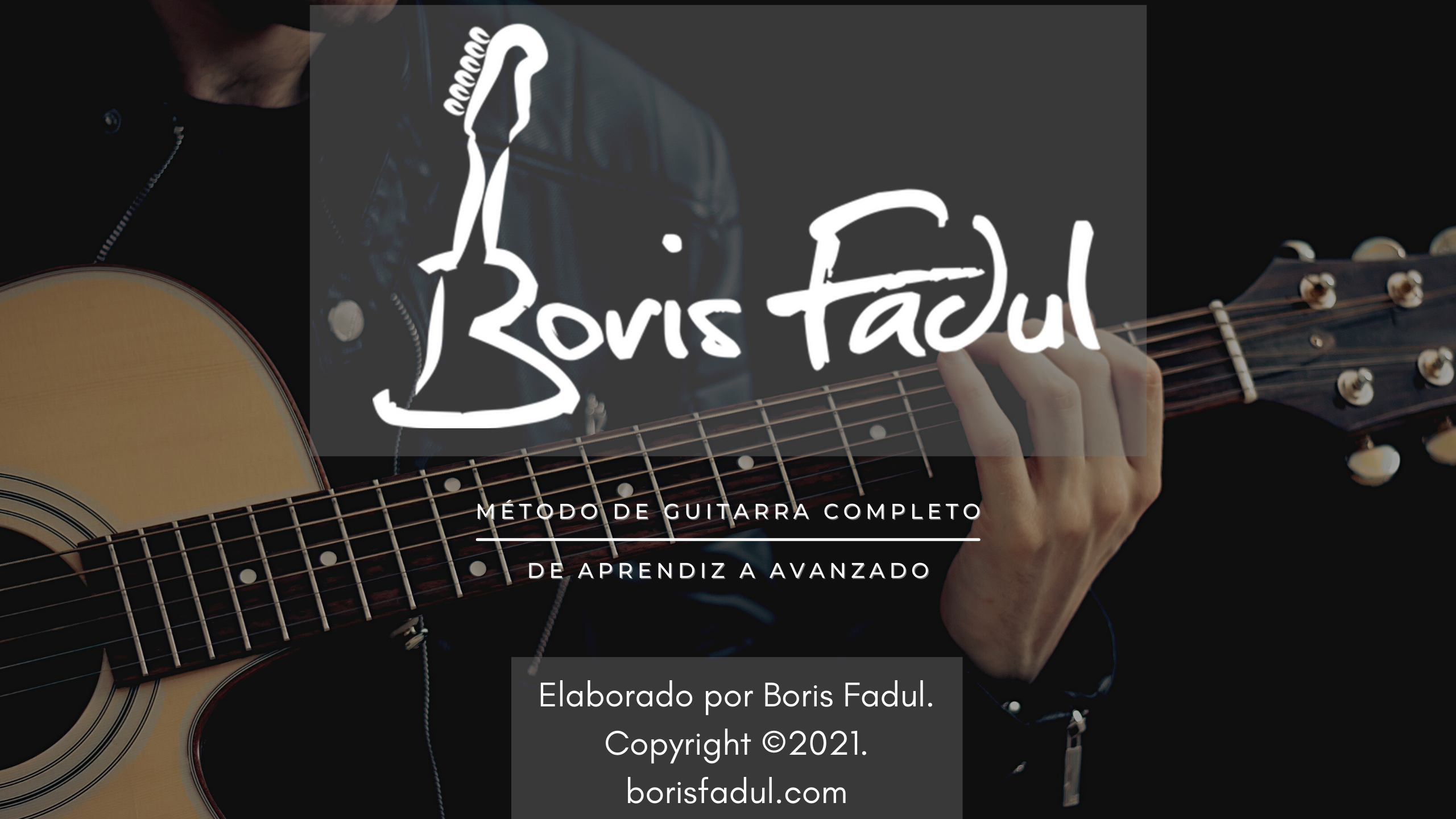 Portada del método de guitarra